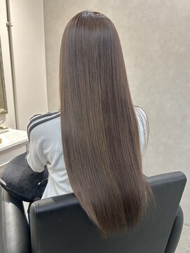 ソワンドゥブレスシエン 堀江店(soin de brace CIEN) 柔らか韓国ロング×くびれレイヤー×髪質改善カラー