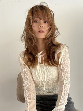 シーク 天神(SEEK) ベージュ/ベージュカラー/レイヤー/レイヤーカット