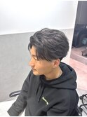 毛流れ抜群フェザーパーマ