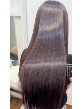 髪質改善ストレート