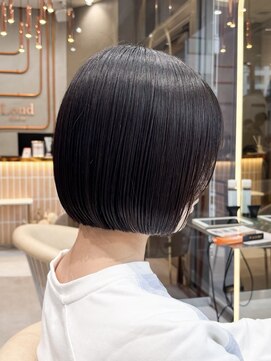 ロンドグロワール 大宮(Lond Gloire) オリーブグレー/ショートボブ/ココアベージュ/黒髪/小顔/大宮