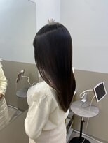 シュヴーブリヤン(cheveux brillants)&nbsp;髪質改善×美髪縮毛矯正で作る重く見せない顔まわりレイヤー