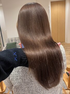 バイオレット 表参道店(Violet) アイスグレーグレージュニュアンスカラーレイヤーカットIB-54