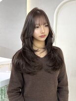 ガガ 心斎橋(GAGA)&nbsp;小顔◎ミニウルフ/ホワイトグレージュ/髪質改善/ハイトーン