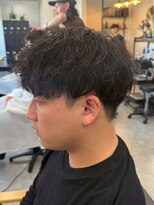 フゥ 宇都宮戸祭(FeU) 宇都宮メンズカットメンズパーマ波巻きスパイラルパーマツイスパ