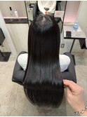 髪質改善×ナチュラルストレート