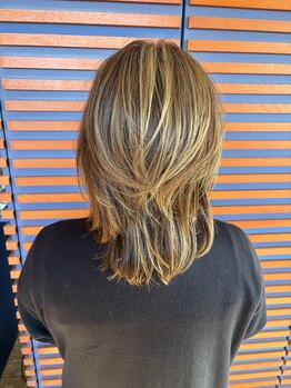 ボブ 今渡店(bob)の写真/白髪ぼかしカラー