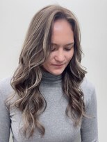 シャルムパリス(charme paris) レイヤーカット ベビーライト 白髪ぼかし 30代40代50代