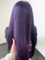 サラジュ 仁川店(SARAJU) 【透明感カラー特化】 ブリーチなし×パープル