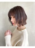 ブリーチハイライト髪質改善ダブルカラーレイヤーカット