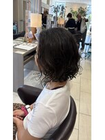 アース 土気あすみが丘店(HAIR&MAKE EARTH)&nbsp;ボブカットのパーマヘア
