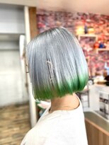 イム(IMU)&nbsp;silver × green