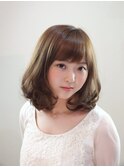 (chezlamour/市川)エアリー感のあるふんわりボブディ