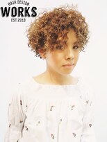 ワークス ヘアデザイン(WORKS HAIR DESIGN)&nbsp;外国人風カーリースパイラルショートヘア