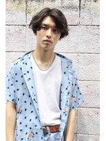 ブークル(boucle)&nbsp;外国人風マットニュアンスセンターパートネープレススタイル