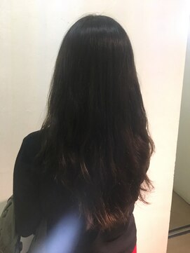 パティオン(PATIONN) カラーはダークパールベージュ☆ロングでもふわっとパーマ☆