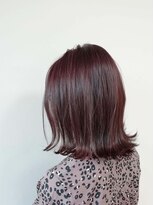 チェレ ロッソ 金剛店(Chere rosso)&nbsp;抜け感ピンクベージュ×切りっぱなし