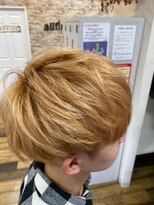 アルファ 姪浜店(alpha)&nbsp;ハイトーンのマッシュ