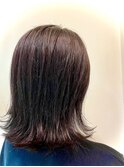 大人ヘルシースタイル☆外国人風アッシュブラウン×外ハネボブ