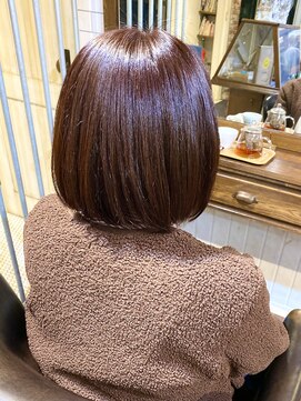 マリーチ(marichi) ピンクブラウン×ボブ【印西/千葉ニュータウン】