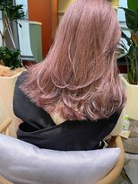 ローレンジウ(LOREN JU)&nbsp;透明感髪質改善ベージュダブルカラーミルクティーグレージュ