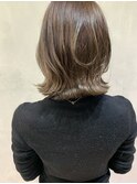 [kichi.] くびれボブ×くすみベージュ