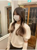 『インナーカラーエクステ』自然な仕上がり 10代20代 表参道