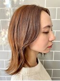 【イエベおすすめ】オレンジベージュ/大人ガーリー