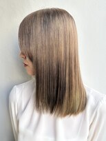 ホットリップ(HOT LIP)&nbsp;ミルクティーカラー×うるツヤストレート♪