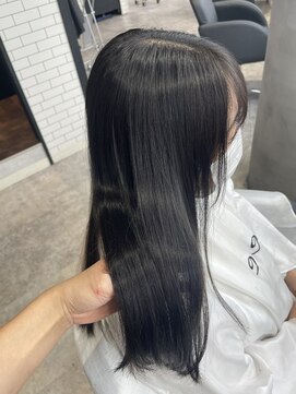 リーオオサカ(Lee Osaka) 【暗髪 ＆ 黒髪】ナチュラルBLACK/新出奈津樹