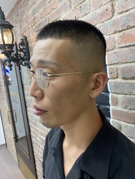 ヒロギンザ 川崎店(HIRO GINZA) ボウズフェード