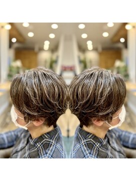 リッチ 横須賀中央店(Rich) 白髪ぼかしハイライト【横須賀中央】