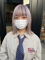 ヘアー アイス ルーチェ(HAIR ICI LUCE) ウルフヘア ハイトーンウルフ / 山中