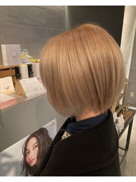 リー 京橋(Lee) 【Lee京橋】ボブ×ベージュ