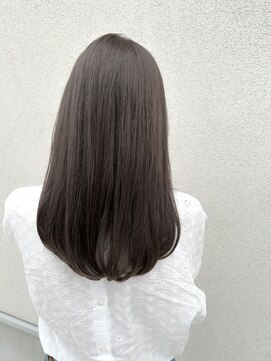 ゴットラトゥール(GOTTO LATOUR) 大人かわいいブリーチなしの透明感グレージュカラー♪