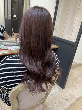 ケア アンド デザイン ココロ(care&design KOKORO) ツヤツヤピンクブラウン♪♪