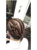 メンズ×ヘアアレンジ