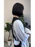 ボブ　フルバング　ハッシュカット　イメチェン　似合わせカット