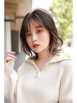 ギークス(GEEKS) 【GEEKS渋谷】小顔レイヤー/20代30代/ヌーディーカラー/髪質改善