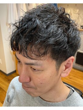 エクシアフロット(exia’D flot) 大人気のツイストスパイラル/メンズカット/理容室/パーマ