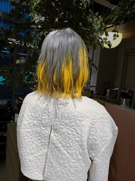 ジルバイジゼル(JILL by GiseL) Y/シルバー×イエロー