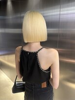 ペレ 栄店(PELE)&nbsp;デザインカラー/レイヤーカット/ウェットヘア/オリーブベージュ