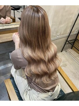 ルフレ 新宿本店1st(Reflet) ○プルエクステで巻き髪ロング