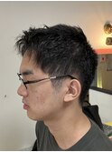 ツーブロックショートレイヤー