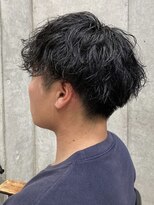 シルフィ(sylph) メンズパーマ_Sカールパーマ(メンズカット_白髪染め)