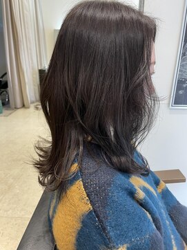 ベリー(berry) アッシュグレー×くびれ巻き★