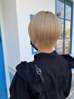 ヘアーメイク コラソン(hair make corazon)&nbsp;【コラソン】インナー　ブリーチ　カラー艶髪スタイルまさる