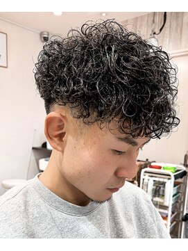 ルースト 京都駅前店(ROOST) 【スペインカール】フェードマッシュ