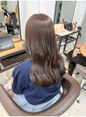 ブリーチなしダブルカラーでミルクブラウン◯HONOKA
