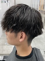 【Lond LOGAN亀井】ソフトツイスト　メンズマッシュ　眉毛